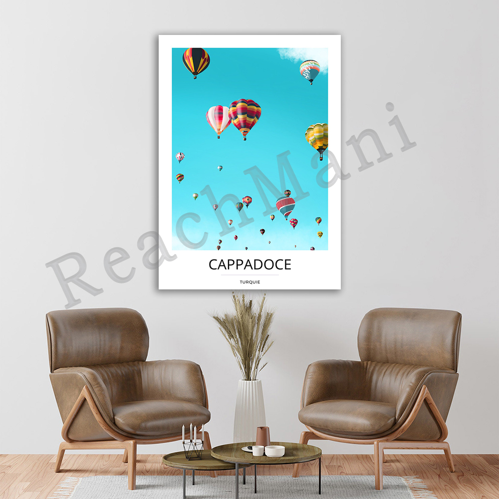 Interior Design Illustration - Cappadocia, impresión de pósteres, carteles de