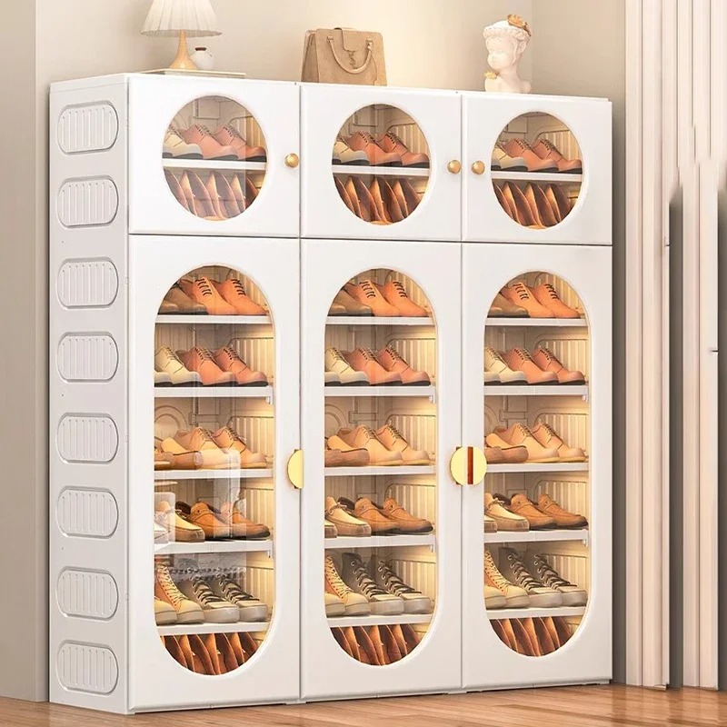 Interior Design White And Wood - Gabinetes de zapatos de moda Interior,