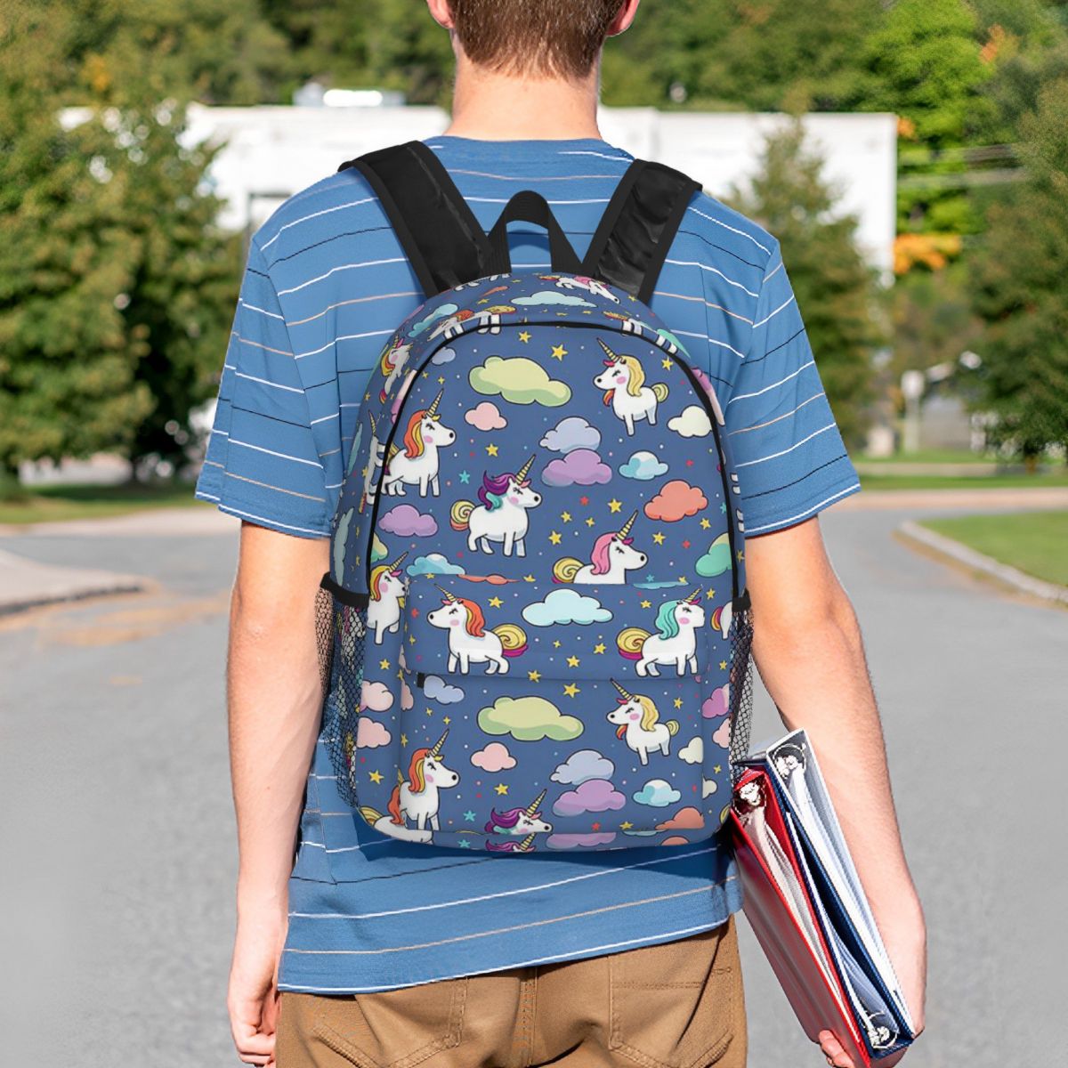 Interior Design Illustration - Mochila con diseño de unicornio de