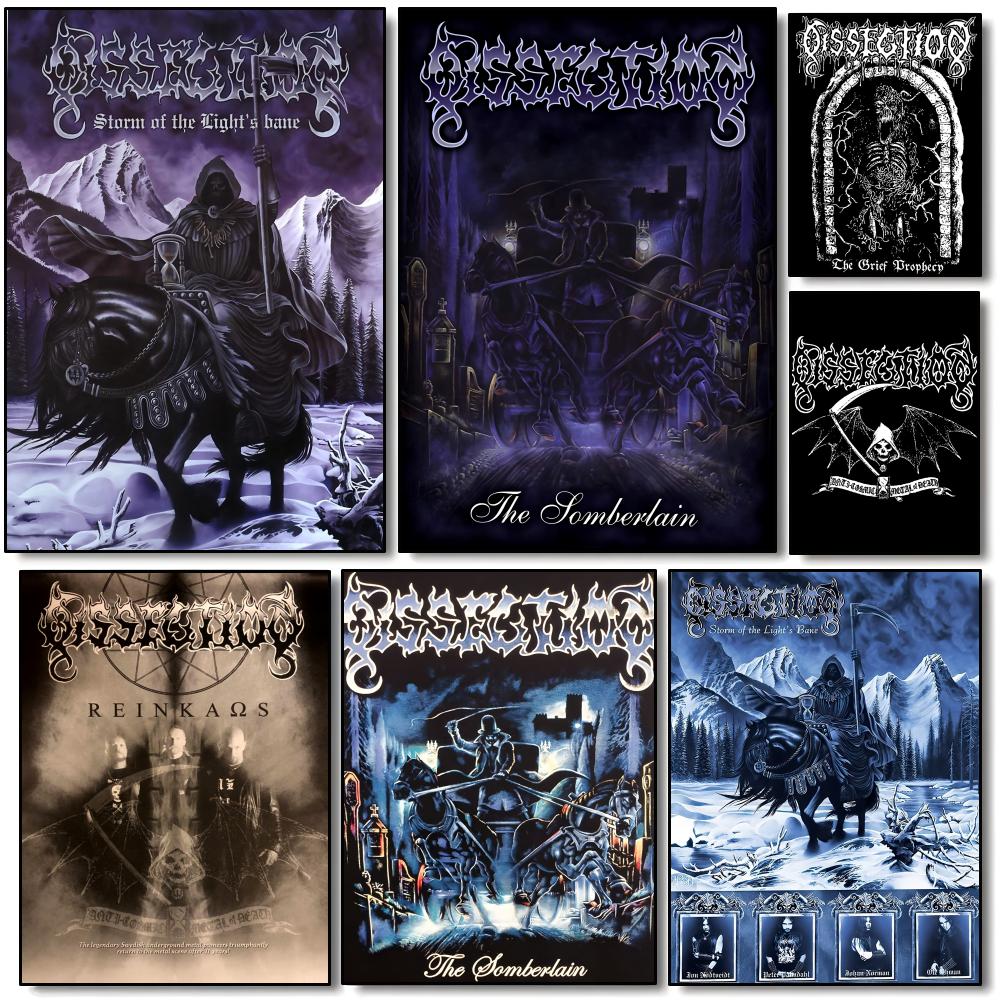 Interior Design Minimalist - Póster de Death Metal D-Dissection, impresiones