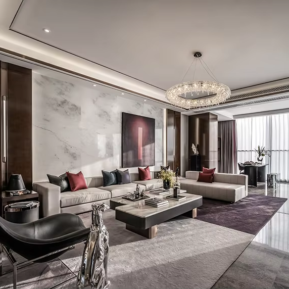 Interior Design Lighting Layout - Sanhai Diseño de interiores ligeros Construcción