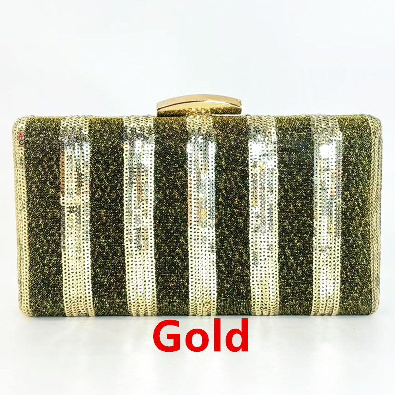 Interior Design With Ai - Bolso de mano brillante con lentejuelas