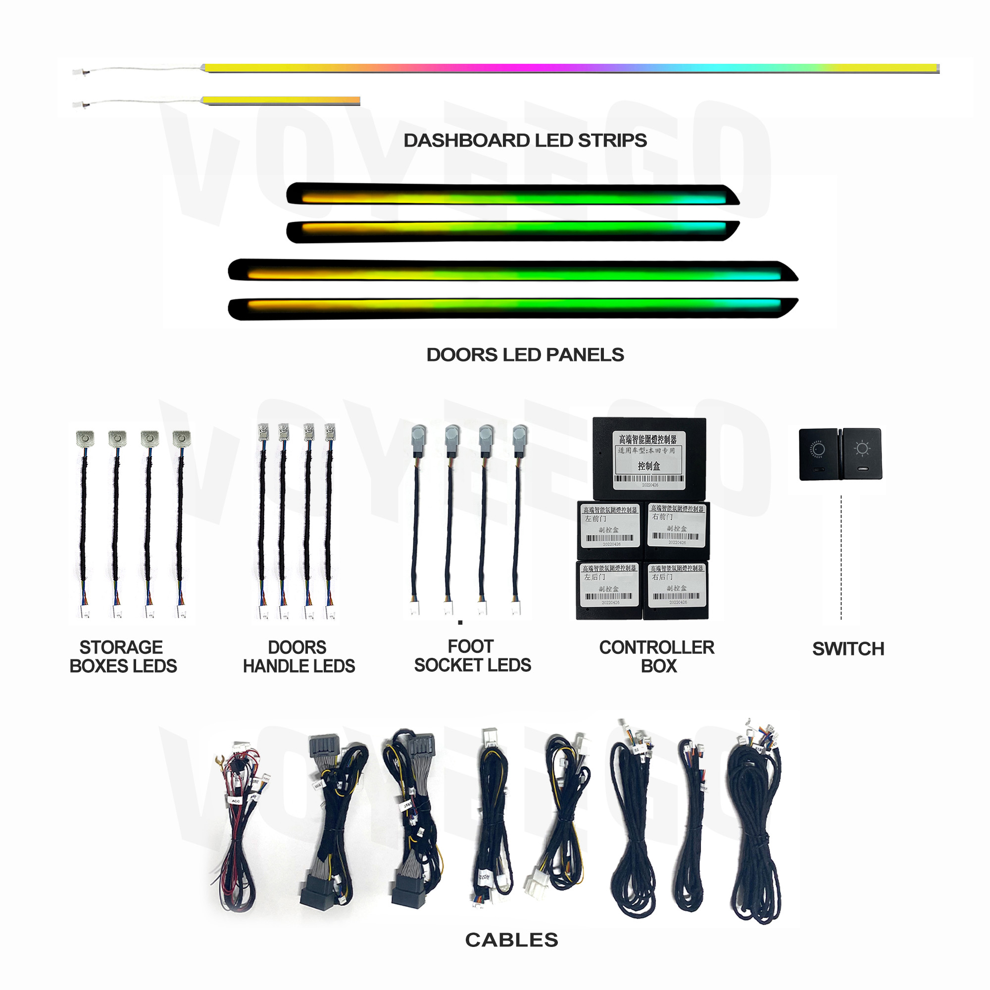 Barra de Luces LED para Automó - Interior Design Apps reseña y precio