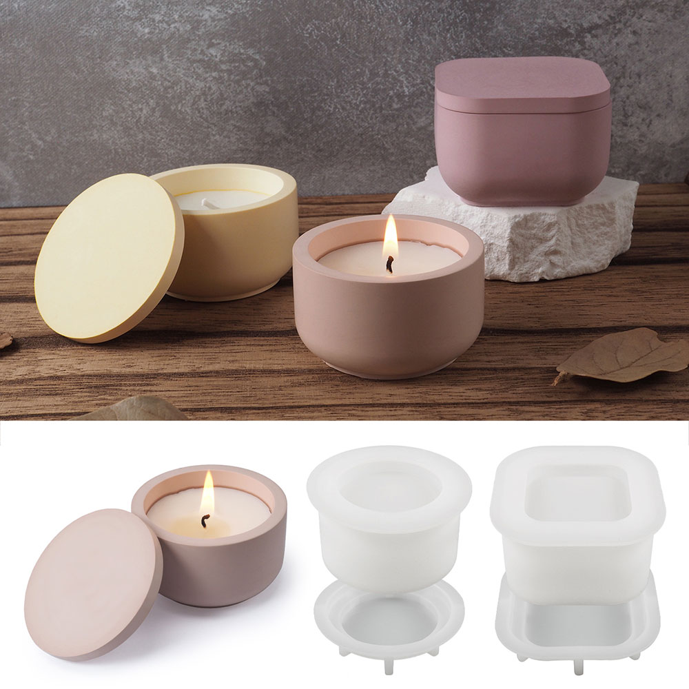 Caja de almacenamiento redonda - Ceramic Candle Vessel reseña y precio