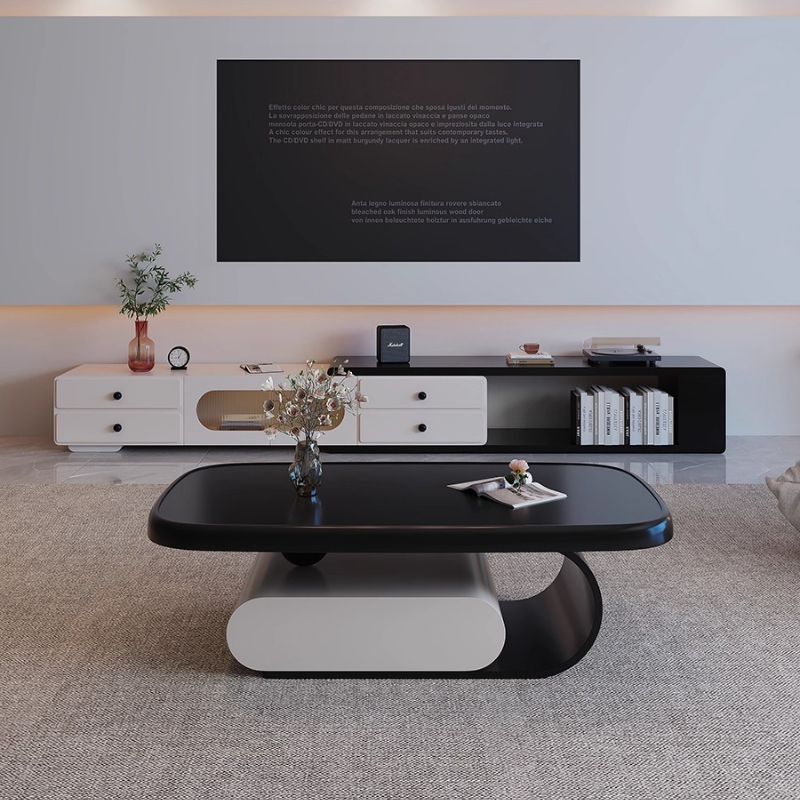 Mueble de Tv para sala de esta - Interior Design White And Wood reseña y precio