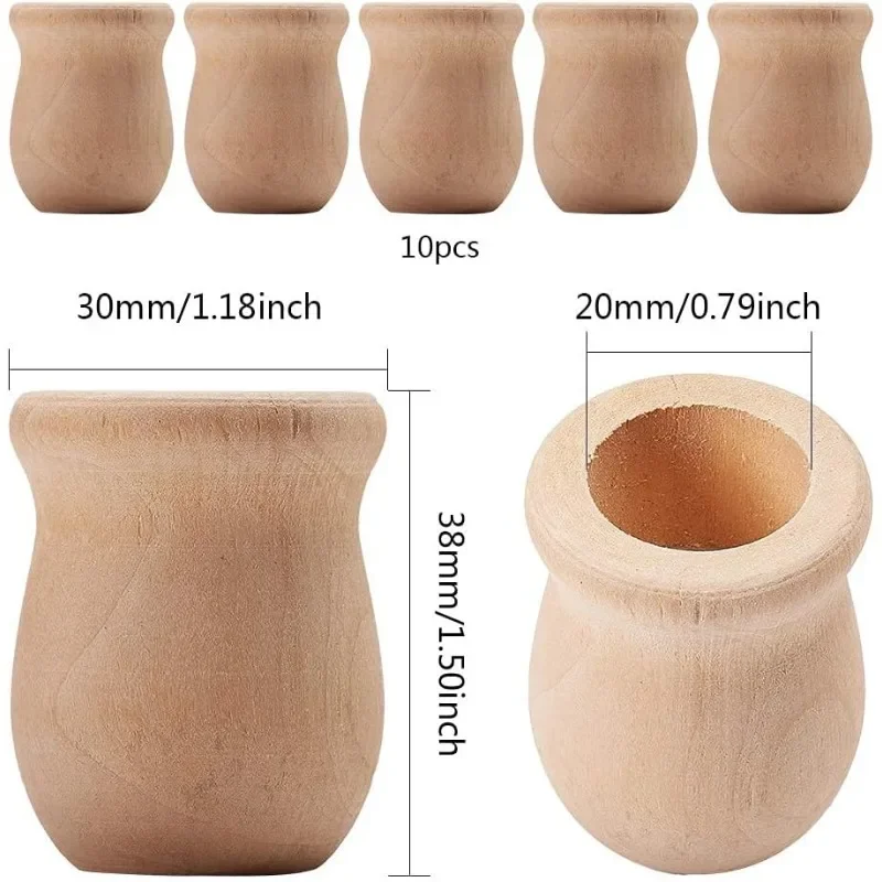Jarrón de madera en blanco sin - Ceramic Candle Vessel reseña y precio