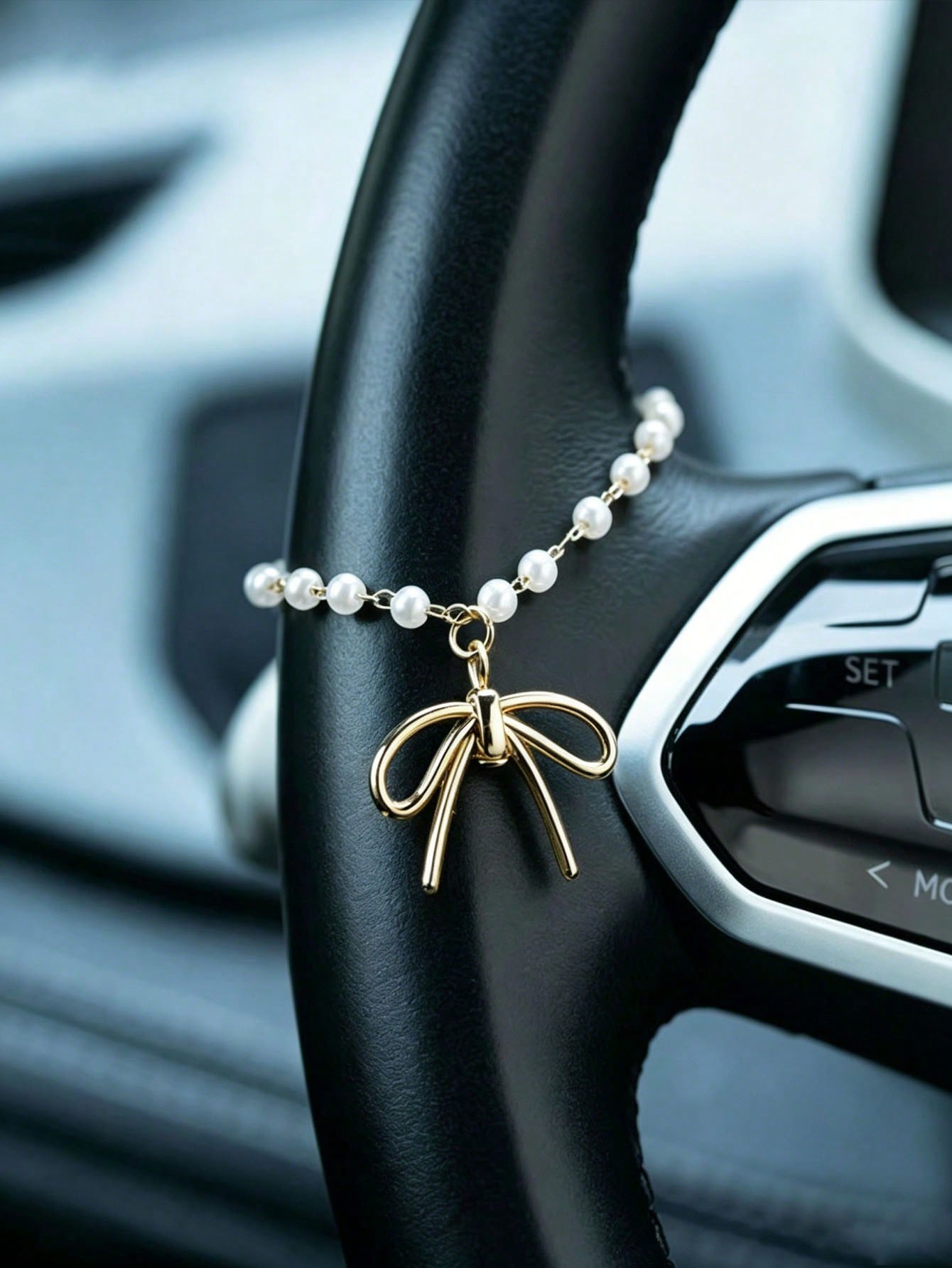 Colgante de coche con lazo de  - Interior Design Minimalist reseña y precio