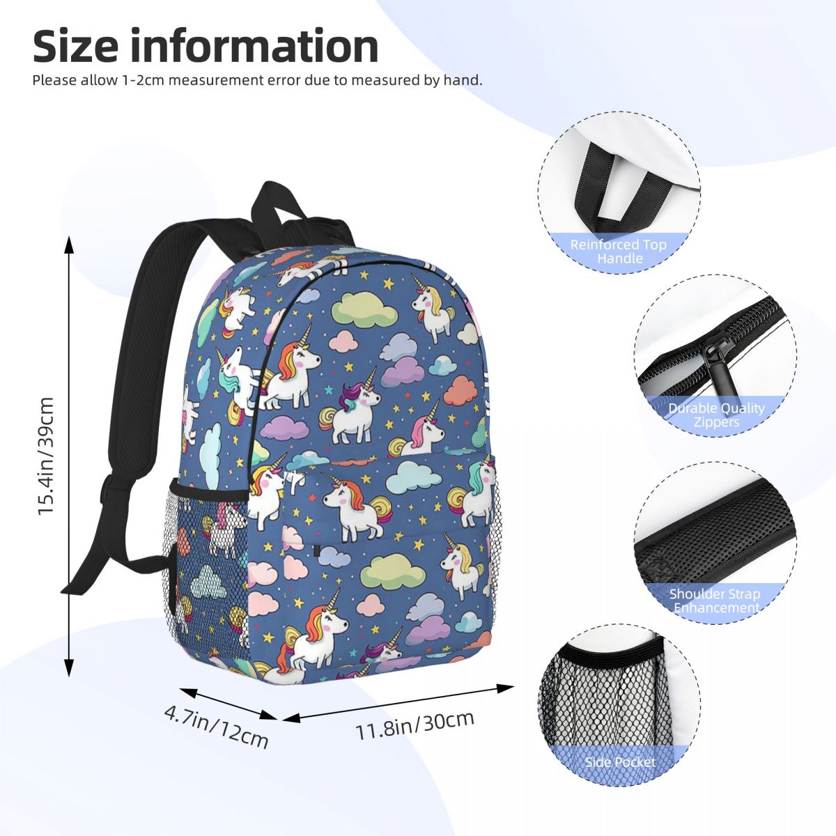 Mochila con diseño de unicorni - Interior Design Illustration reseña y precio