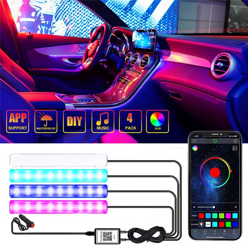 Luces LED Inteligentes para Au - Interior Design Apps reseña y precio