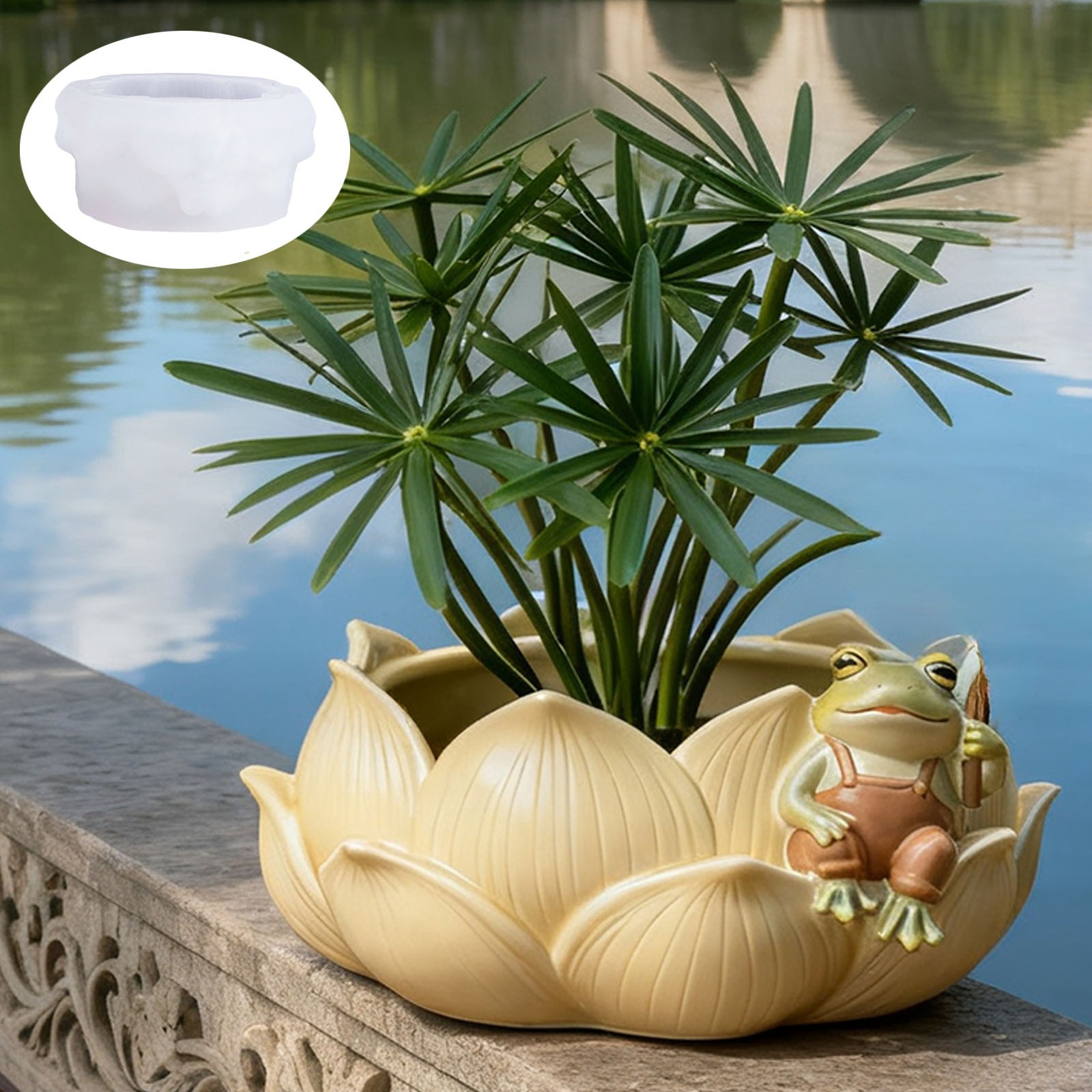 Molde para macetas de flores,  - Ceramic Candle Vessel reseña y precio