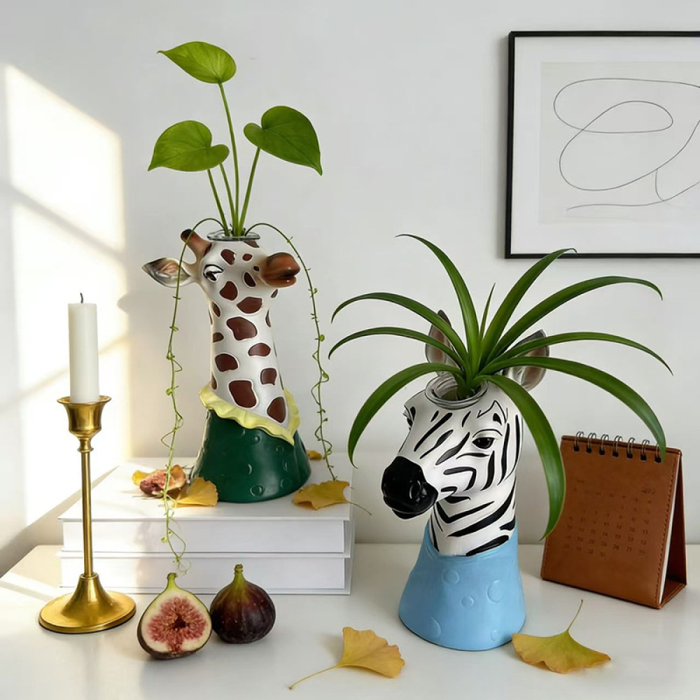 Jarrón de Estética Nórdica con - Interior Design Minimalist reseña y precio