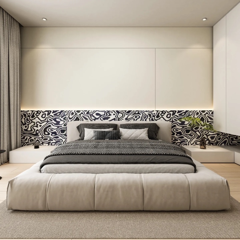 Hoja de chapa de madera con gr - Interior Design White And Wood reseña y precio