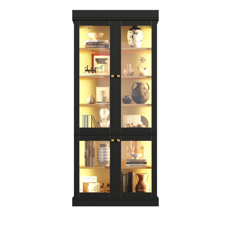 Vitrina de Vidrio Independient - Interior Design Lighting Layout reseña y precio