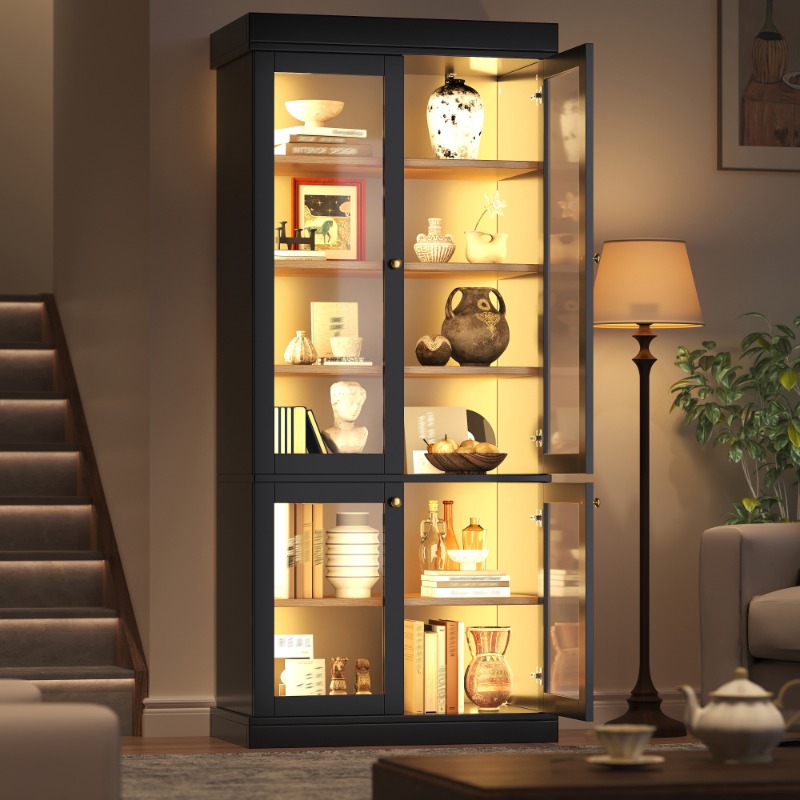 Vitrina de Vidrio Independient - Interior Design Lighting Layout reseña y precio