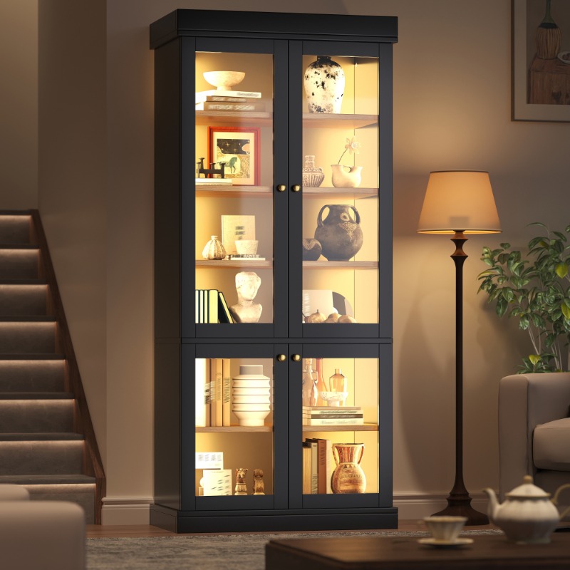 Vitrina de Vidrio Independient - Interior Design Lighting Layout reseña y precio