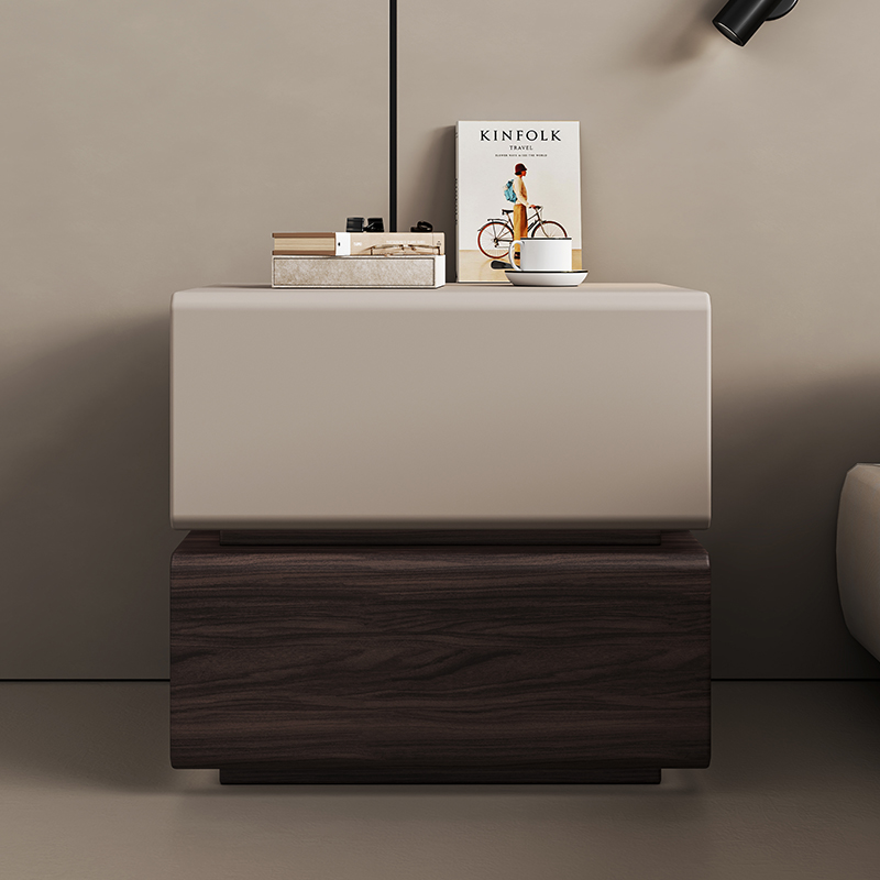 Mesita de noche blanca, Interi - Interior Design White And Wood reseña y precio