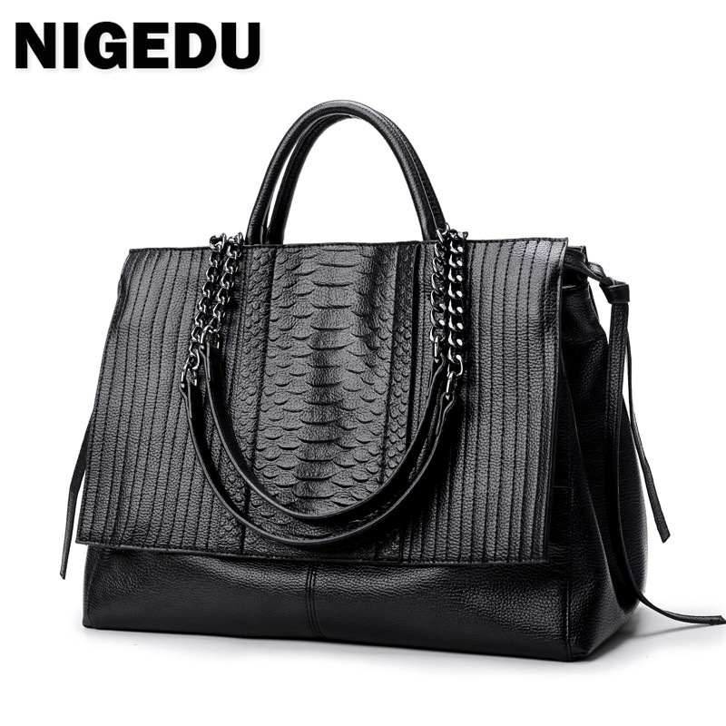 NIGEDU-Bolso de mano de piel d - Interior Design Simple reseña y precio