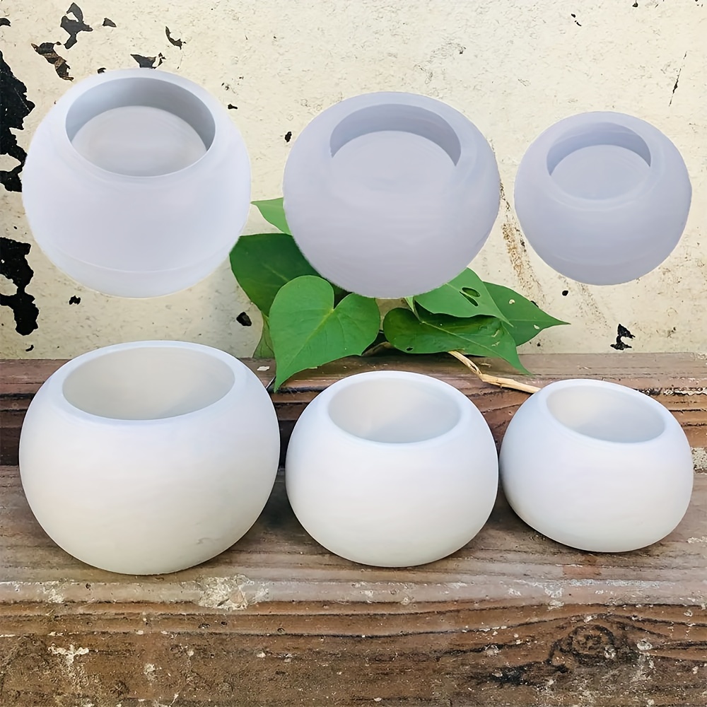 Molde de silicona redondo para - Ceramic Candle Vessel reseña y precio