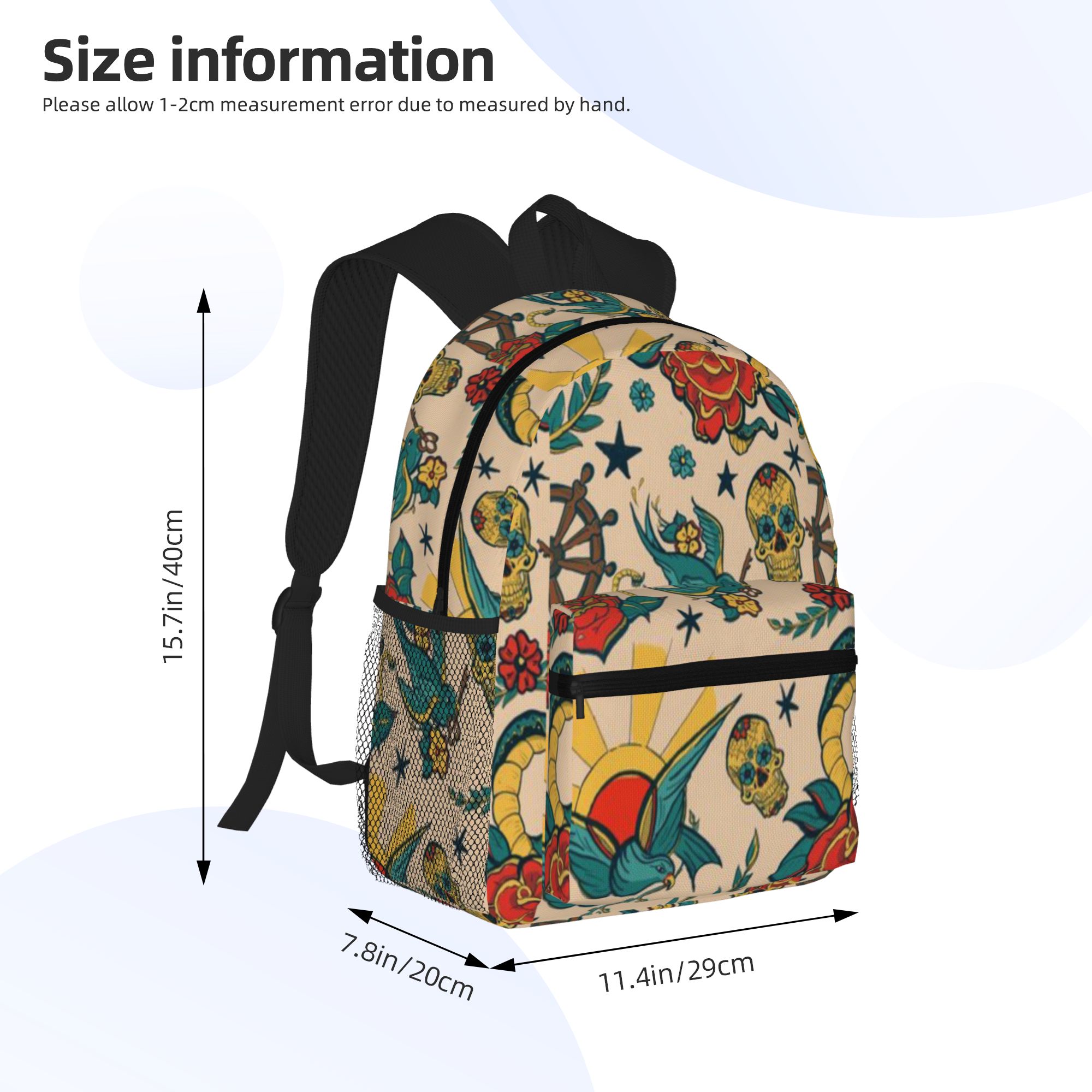 Mochila informal con diseño e  - Interior Design Illustration reseña y precio