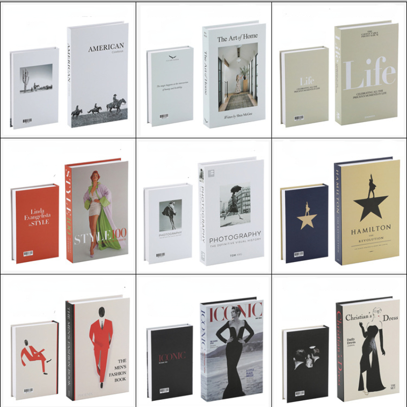 Libros falsos de moda para dec - Interior Design Book reseña y precio