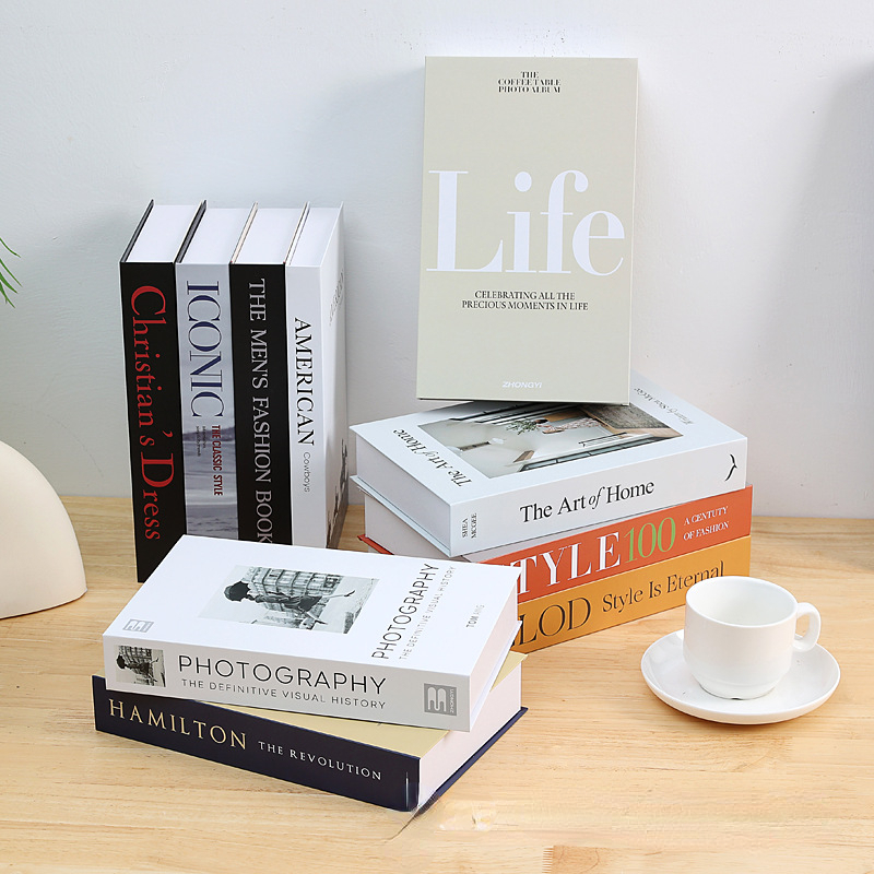 Libros falsos de moda para dec - Interior Design Book reseña y precio